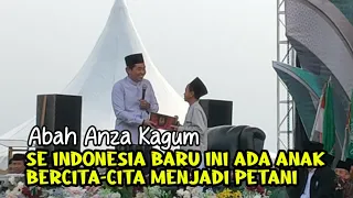 Se Indonesia Baru Kali ini Ada Anak Bercita-Cita Menjadi Petani,Bikin Kagum KH. Anwar Zahid