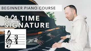 Beginner Piano Course Level 1 | 16. 3/4 Time Signature