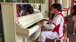 Walt Disney World Piano Player Jim 2017