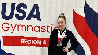 Ava Hooten - Level 10 Sr B - 2024 Region 4 Championships