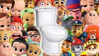 Polish Toilet Spin Song Meme Movies, Games and Series COVER feat Turning Red Part 4