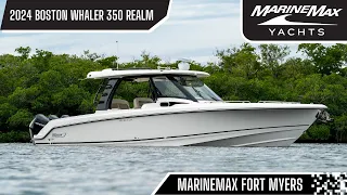 Brand New 2024 Boston Whaler 350 Realm Available At MarineMax Fort Myers!