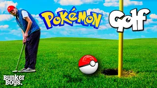 We Invented Pokémon Golf! (IN REAL LIFE)