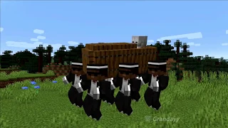 ☢ Baile de los negros con el ataùd - Version Minecraft