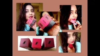 Nykaa Ultra Matte Lipsticks - Review and Swatches