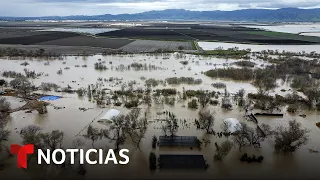 Una nueva ronda de lluvias se acerca a California | Noticias Telemundo