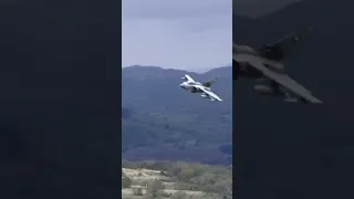 RAF Tornado 4-Ship Hitting The Mach Loop Low Level #shorts #fyp