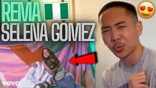 Rema, Selena Gomez - Calm Down (Official Music Video) AMERICAN REACTION! US Nigerian Music 🇳🇬😍