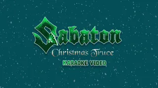 SABATON - Christmas Truce (Karaoke Video)