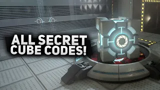 How to Unlock All Secret Cubes in Portal With RTX | All Hidden Cube Cheat Codes