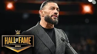 HALL OF FAME 2024 | ROMAN REIGNS ENTRANCE ☝️🔥