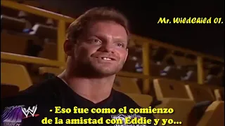 Como se conocieron Chris Benoit y Eddie Guerrero. (Subtitulado en Español.)