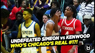 Chicago Public League Goes CRAZY! Kenwood Academy v UNDEFEATED SIMEON! Dai Dai Ames v Jalen Griffith