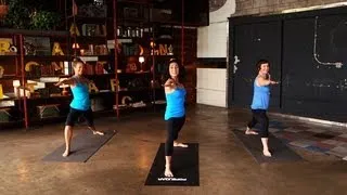 Yoga Workout For Happiness | Mandy Ingber Fitness | Class FitSugar