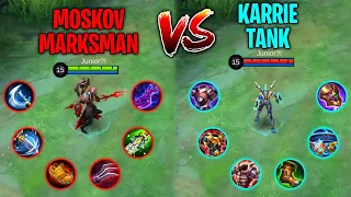 Moskov Marksman Vs Karrie Tank