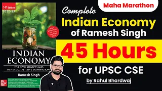 Complete Indian Economy of Ramesh Singh in 45 Hours for UPSC CSE | Maha Marathon by Rahul Bhardwaj