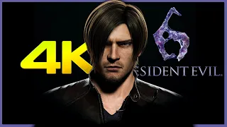 Resident Evil 6: LEON y HELENA - 4K 60ᶠᵖˢ - Juego Completo - Longplay sin Comentarios en Español