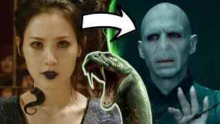 Wie kommt NAGINI zu VOLDEMORT?