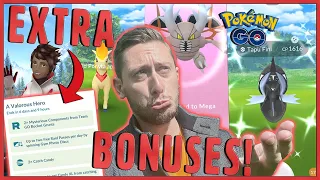 *A Valorous Hero* Had MISSING BONUSES! Mega Pinsir Arrives In Pokemon GO!