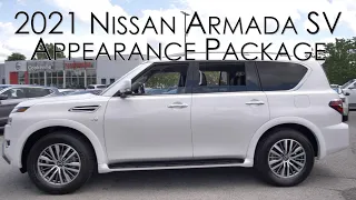 New 2021 Nissan Armada SV Appearance Package Guide|Nissan of Cookeville