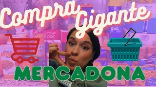 🛒 MI COMPRA GIGANTE DEL MES EN MERCADONA 🛒 que comprar en Mercadona?