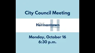 City Council Meeting - City of Hermantown, October 16, 2023