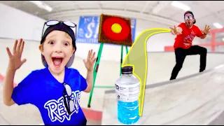 Father VS Son GAME OF BOTTLE FLIP 9!