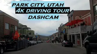 Park City, Utah | 4k Driving Tour | Dashcam