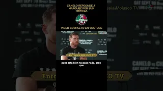 CANELO RESPONDE A DINAMITA MARQUEZ 🥊 #shorts #shortsfeed #shortsvideo #boxeo