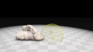 Real-time Simulation of Large Elasto-Plastic Deformation with Shape Matching