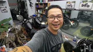 QUÂN BÉO MOTOR VLOG giao con QUÁI VẬT HARLEY CHÂU Á vào Vũng Tàu l Review HONDA REBEL 300 Độ ĐẸP