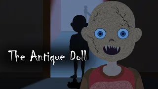 The Antique Doll horror story animated by Horror Diary