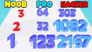 NOOB vs PRO vs HACKER - Number Master