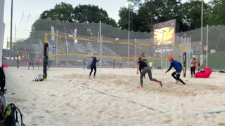 Пляжный волейбол: миксты 20.08.2020. Часть 1