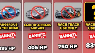 Comparison: Banned Cars (By Horsepower)