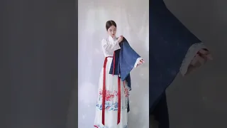 Song system with Han element cape is too fairy,Chinese traditional clothing