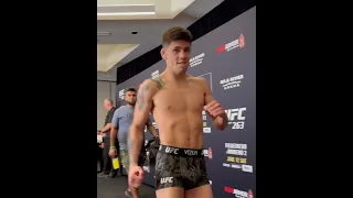 Brandon Moreno weigh in at UFC 263 before fight with figueiredo #moreno #ufc #ufc263 #figueiredo