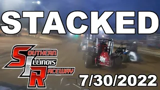 STACKED - 600cc Micro Sprint Racing at SIR for Night 1 of the Terry Sprague Memorial: 7/29/2022