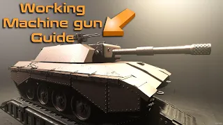 Sprocket Working Machine Gun Guide