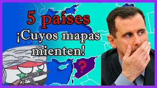 5 PAÍSES actuales que ya no EXISTEN (¡Al menos según sus MAPAS!)  🌎😱 - El Mapa de Sebas