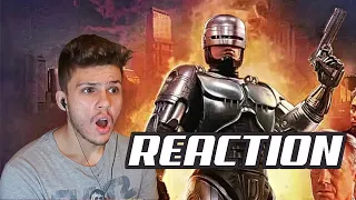 First Time Watching ROBOCOP (1987) Movie REACTION and REVIEW!!