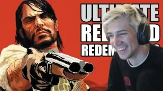 xQc reacts to Ultimate Red Dead Redemption 2 by videogamedunkey (with chat)