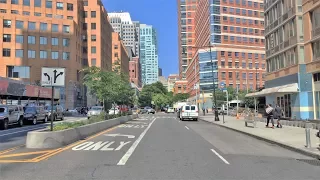 Driving Downtown - Brooklyn Skyscrapers 4K - New York City USA