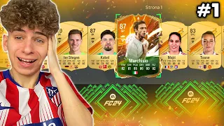 ZACZYNAMY EA FC 24 ULTIMATE TEAM Z GRUBEJ RURY! 😎[#1]