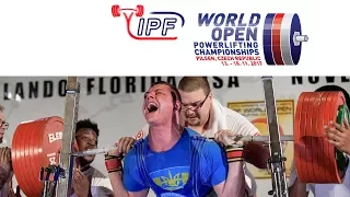 Men, 105 kg - World Open Powerlifting Championships 2017