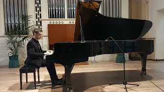 J.S. Bach "English Suite No.2, BWV 807" - Daniele Paolillo, piano