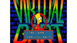 Virtual Bart - 1994 (SEGA, SNES) Full gameplay (Полное прохождение)