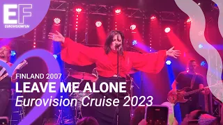 Hanna Pakarinen - Leave Me Alone - Eurovision 2007 Finland (Eurovision Cruise 2023) | Eurovisionfun