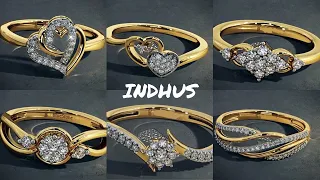 Latest Light 22k Gold and Diamond Ring Designs with weight and  Price 2021| #Indhus #IndhusJewellery