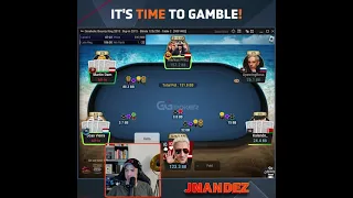 4-way All-In Preflop in PLO Knockout Tournament on GGPoker